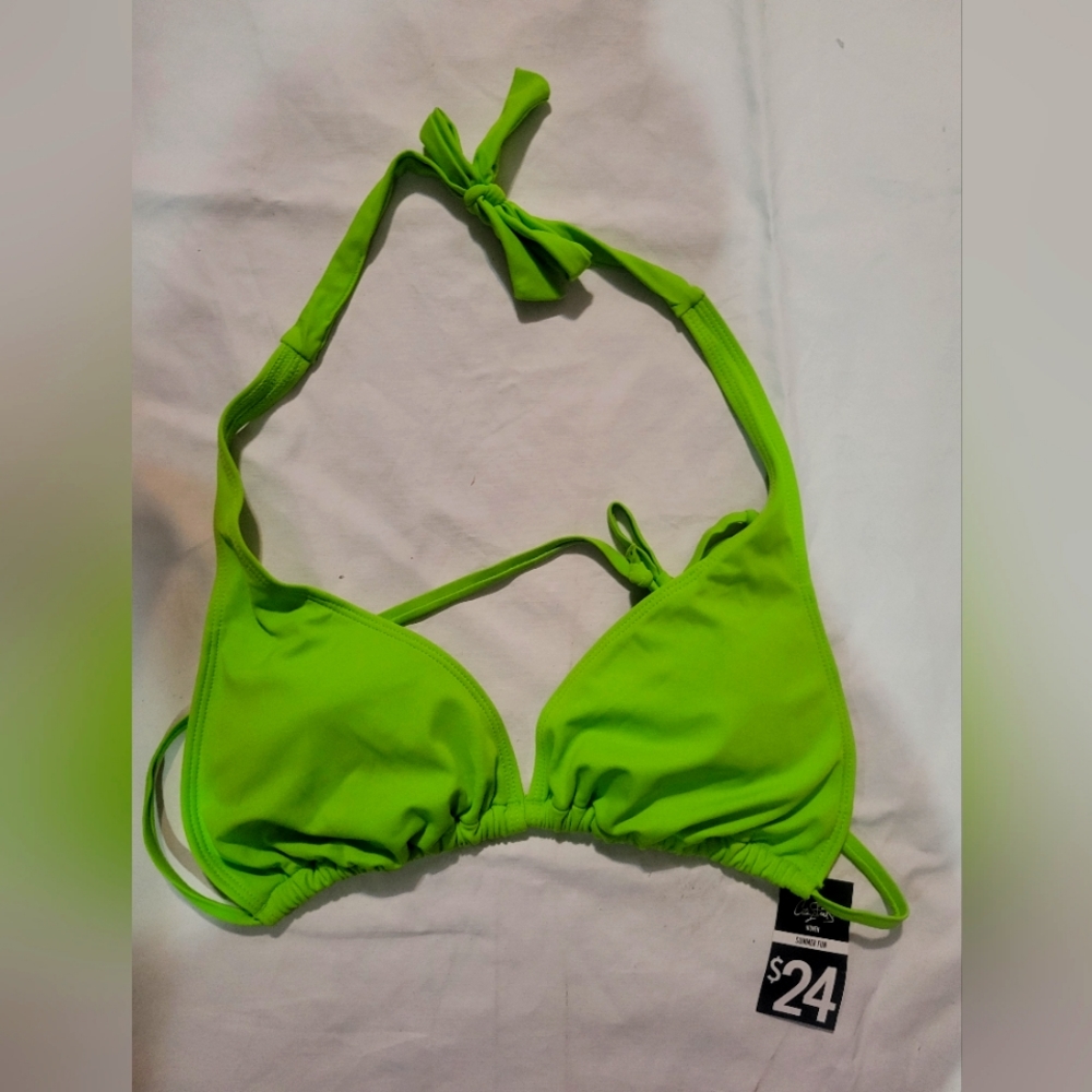 Green Bikini Top